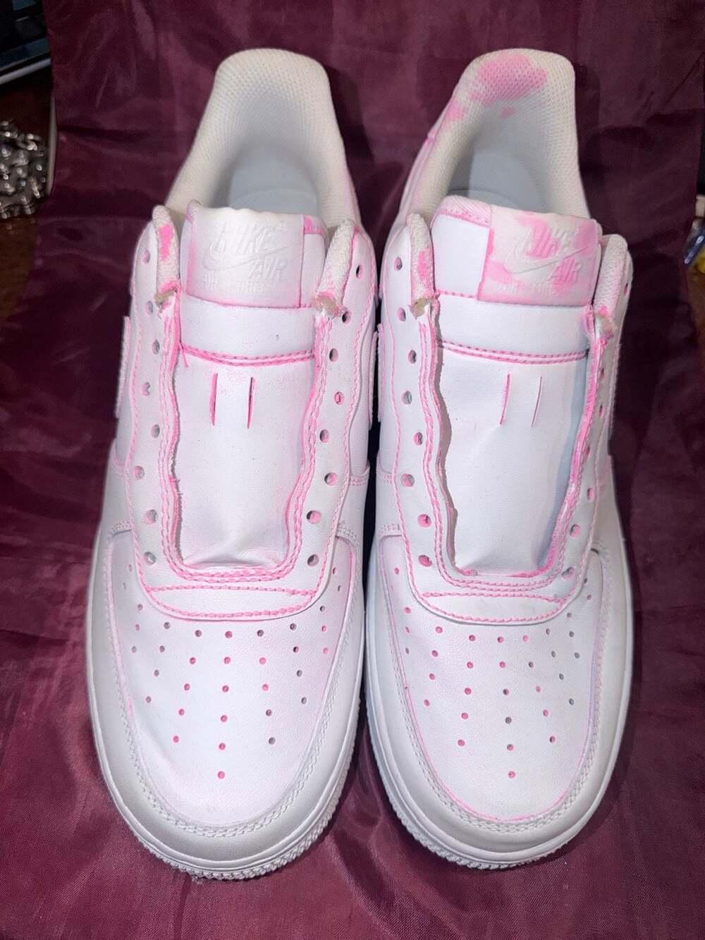 Nike Air Force 1 '07 LX White Pink DD8959-100 Size 10